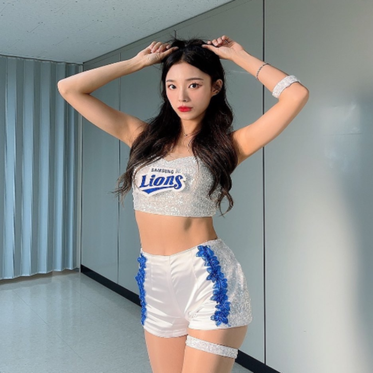  푸른피가 흐르는 삼성라이온즈 이수진 치어리더(이수진, 삼성치어리더, 포항스틸러스치어리더, kgc인삼공사치어리더, ibk치어리더, 모비스치어리더, 경남fc치어리더)