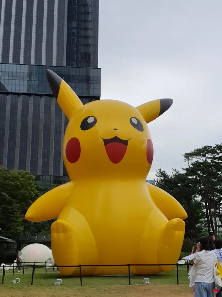  잠실 롯데월드타워 잔디 광장 스마일링포켓몬 플레이존 방문기!