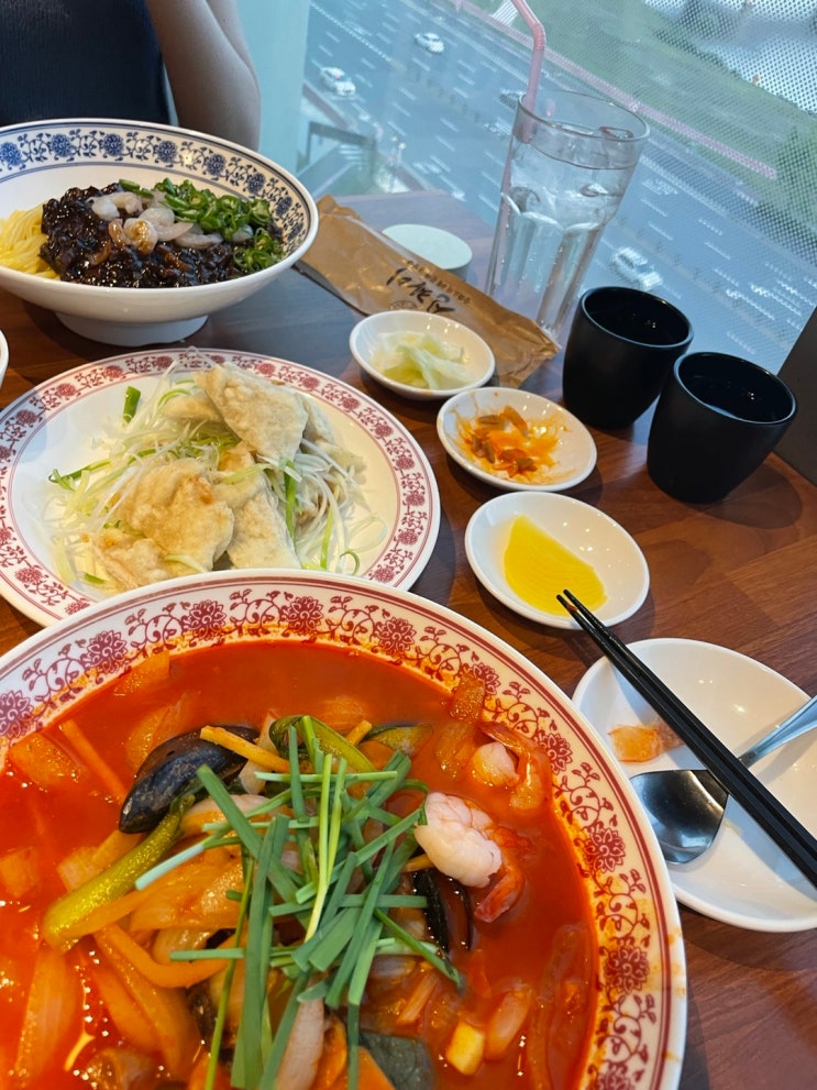  [맛집 리뷰] 대전 신세계 백화점 맛집 신차이, 호우섬. 도장 뿌시기 1단계.