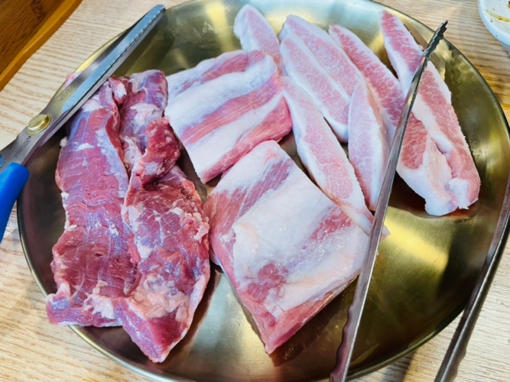  송파나루역 맛집 방이동 삼겹살 맛집ㅣ참숯불집ㅣ