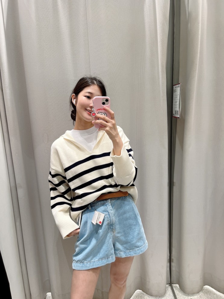 ZARA 자라신상 니트 스웨터, 스커트, 쟈켓 피팅 후기_8월 셋째주 2탄