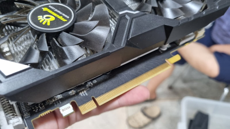 게임용 중고 그래픽 카드 입고  상태좋은 GTX1060 3G 만리 12만원 입고 됬어요  익산 SH컴퓨터