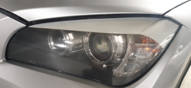  수입차 가성비 울산 헤드라이트 복원 출장 BMW X1