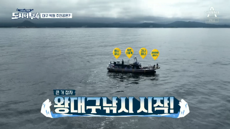  도시어부 시즌4 8화 고성 왕대구낚시 및 고성 킹크랩찜 대게찜 랍스타찜 맛집