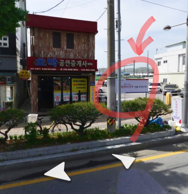  정보 | 광주송정역 롯데렌터카 주차장(무인 스마트키박스) 찾아가는 법