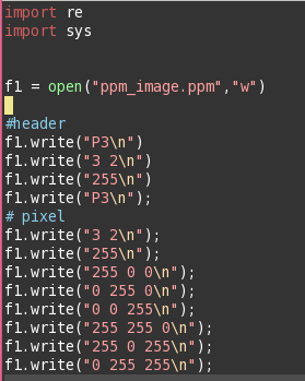  (1) python 으로 이미지를 PPM으로  만들기
