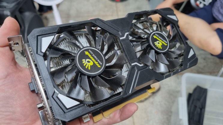  게임용 중고 그래픽 카드 입고  상태좋은 GTX1060 3G 만리 12만원 입고 됬어요  익산 SH컴퓨터