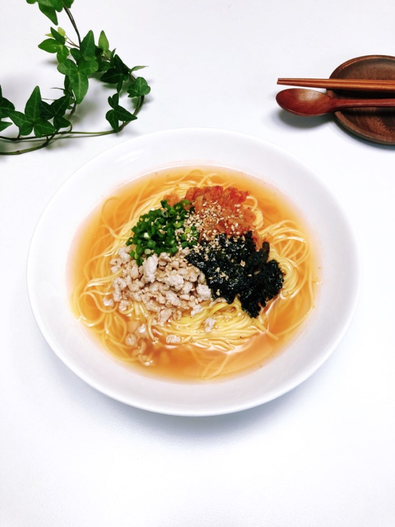 옥수수 온면 만들기 가벼운 옥수수국수 옥수수면 요리 잔치국수 고명 야식메뉴