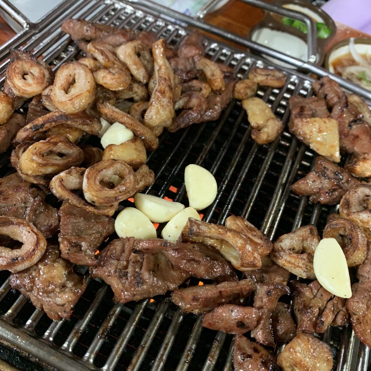 <서울 용산역 맛집> 어마어마한 용산 맛집을 찾았습니다, "손문 대구막창 갈매기살"