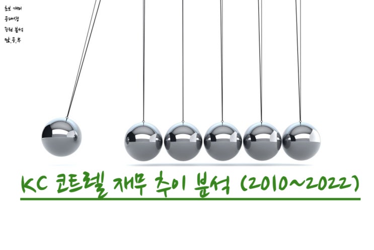  KC코트렐 (119650) 재무추이 (재무분석) 분석 2010~2022