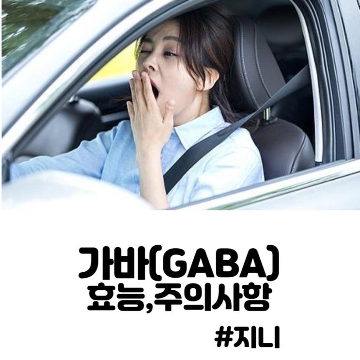 가바 - 불안, 불면증, 우울증 가바 - 불안, 불면증, 우울증