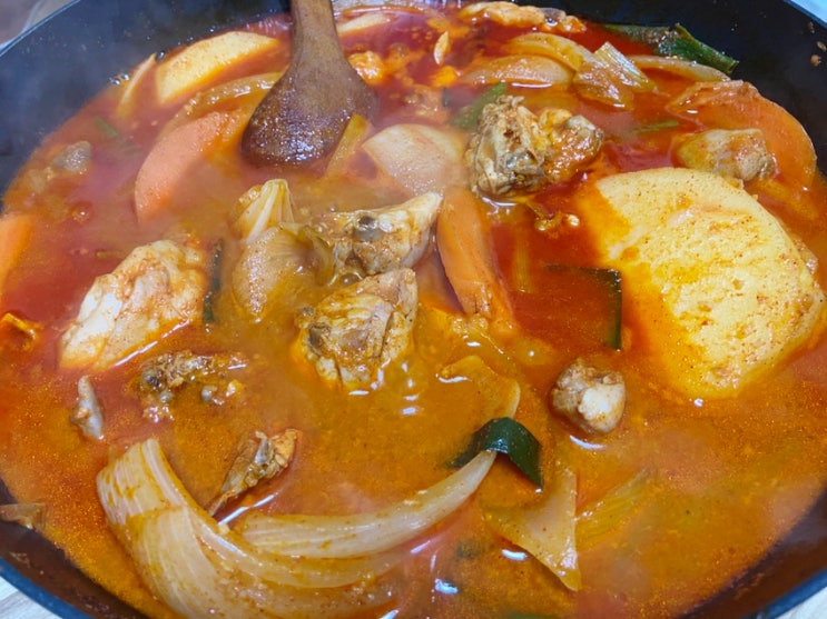  닭볶음탕 밀키트 추천 / 기찻길옆오막살이 전주 마늘닭도리탕 맛집