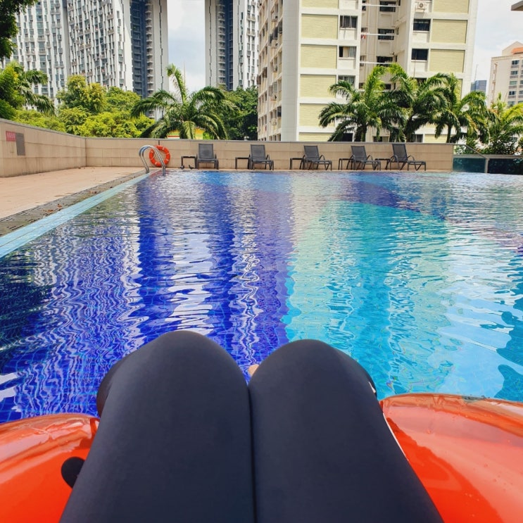 싱가포르 오키드호텔 수영장