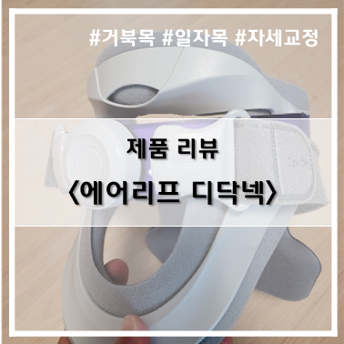  [제품 리뷰] 에어리프 디닥넥 띠라렉 사용 후기