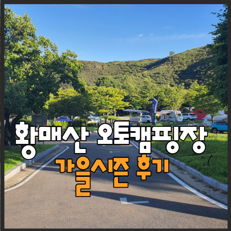  황매산오토캠핑장 가을시즌 황매산갈대 이용후기