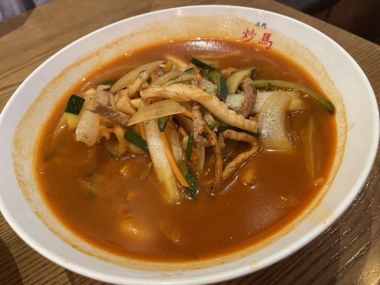  식상하다 생각했지만 여전히 맛있었던 짬뽕 / 초마 스타필드하남점