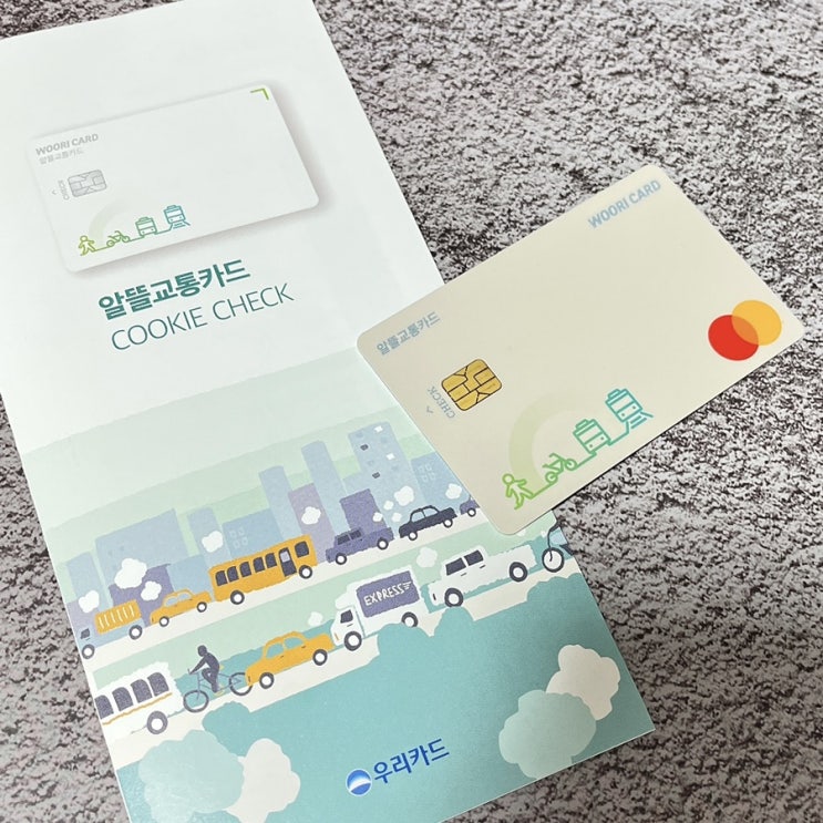  [고정지출 줄이기] 알뜰교통카드 체크카드 추천 및 한달사용후기