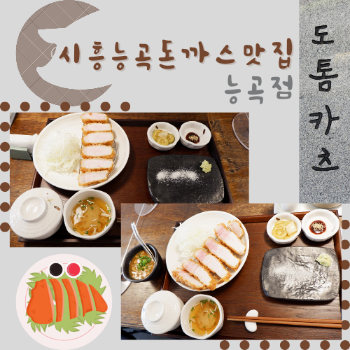  시흥능곡돈까스맛집 도톰카츠 능곡점