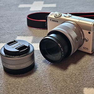 캐논 미러리스 디지털카메라 EOS M100(15-45mm + 22mm) 구입 이야기