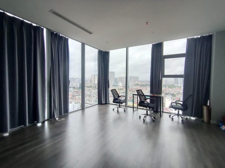 하노이 더 나인(The Nine) 아파트 3룸 노옵션 2300만동, 중층 40평 [2022년 9월 즉시입주가능]