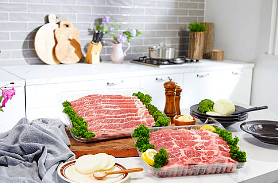  신세계푸드 호주산 LA갈비 꽃갈비 원육
