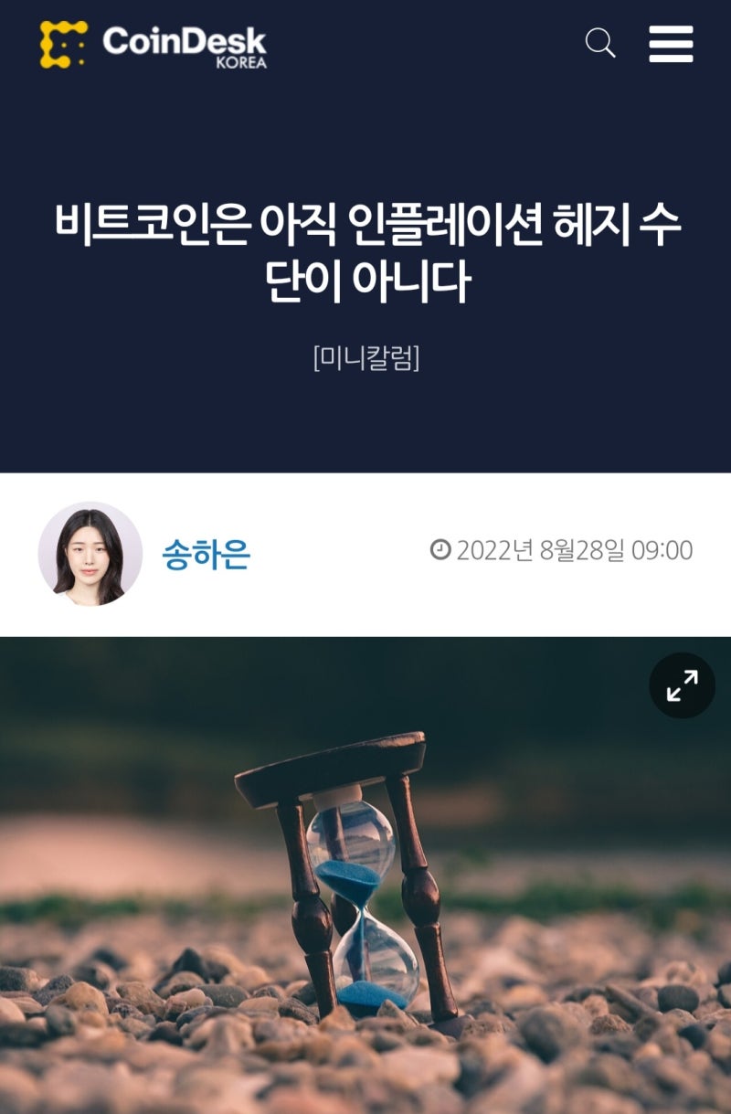 비트코인으로 인플레이션 헤지는 커녕,제도권 금융 영향을 막는 안전장치가 필요하다. : 네이버 블로그