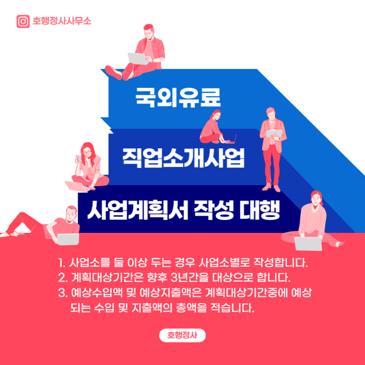  국외유료직업소개소 사업계획서 작성 대행
