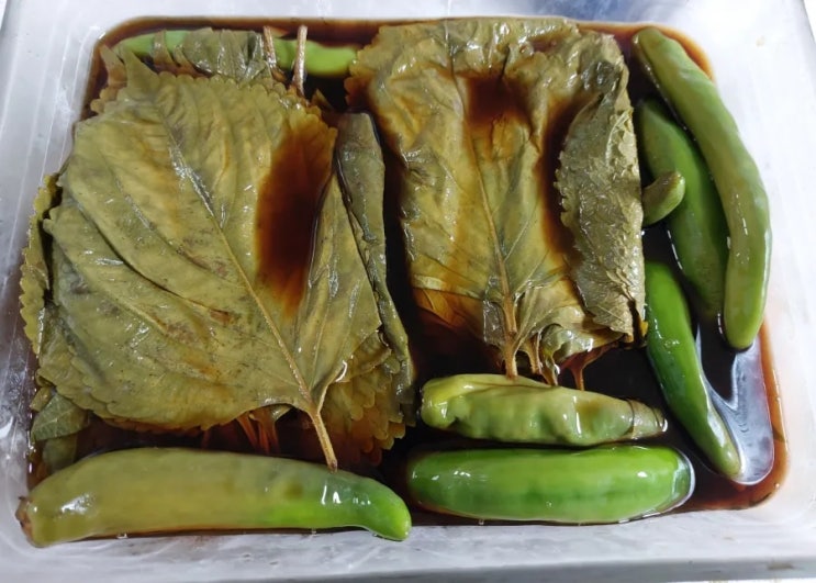 깻잎 장아찌 깻잎 초절임 깻잎 장아찌 깻잎 초절임