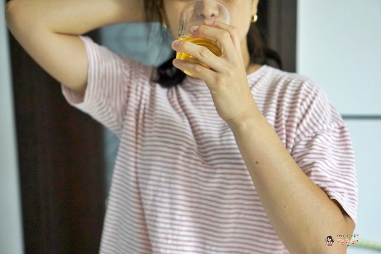  돼지감자차 티백 뻥차 차 한잔 좋아요