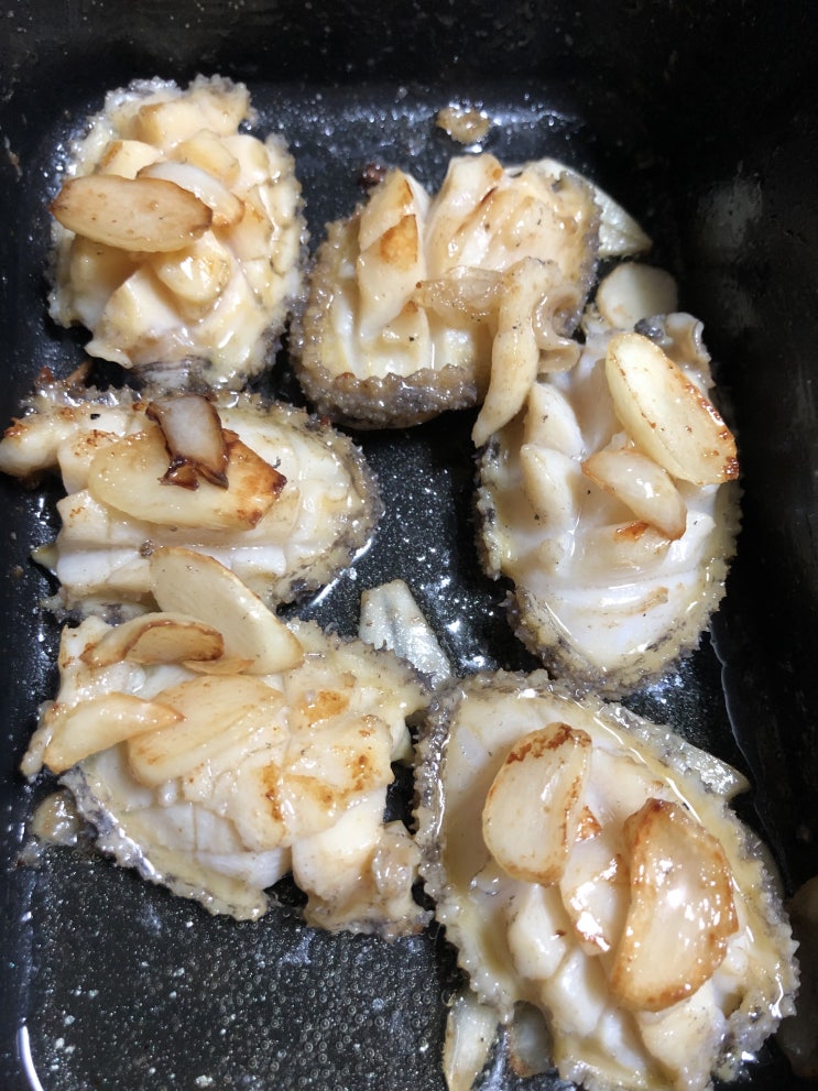  [마늘 버터 전복구이] 손질부터 요리까지 도전