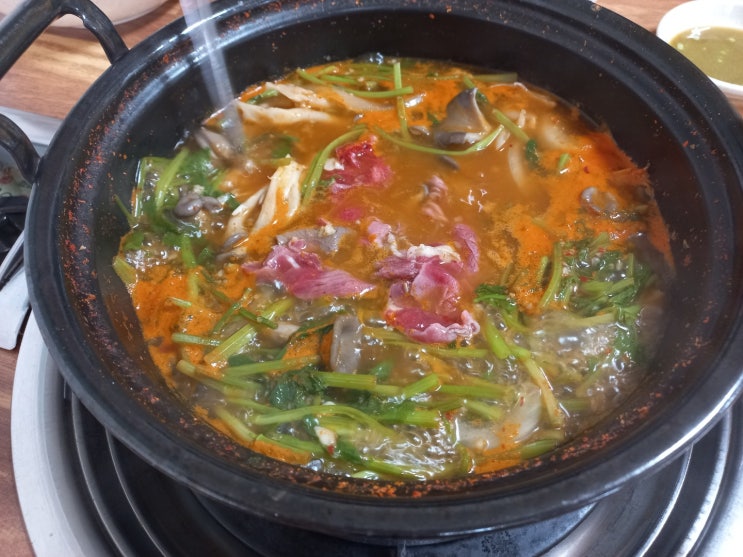  [충주 용산동 맛집] 가성비 좋은 샤브샤브 청정야채버섯칼국수