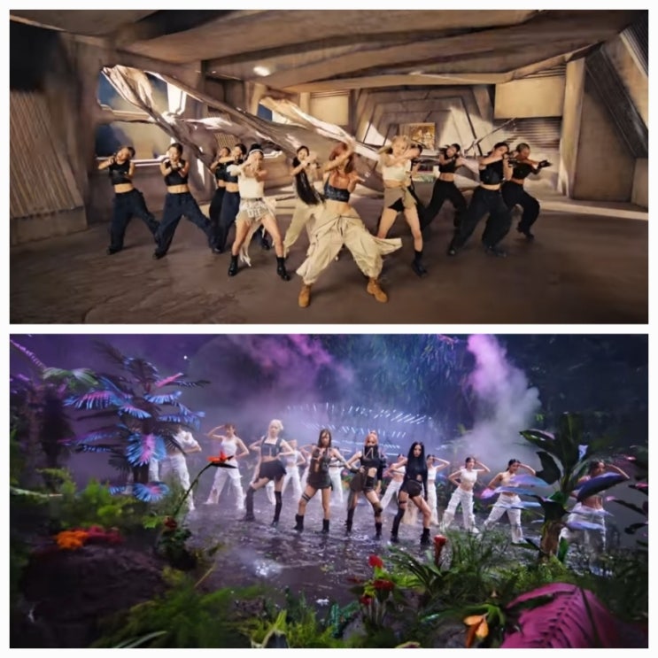 블랙핑크 핑크베놈 BLACKPINK Pink Venom 뮤비 의상 안무, KPOP의 위상 한국적 요소 듬뿍 담아 컴백