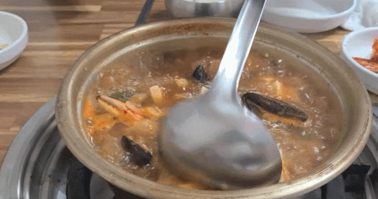  부산 광안리 수영구 시원한 해물 된장찌개 맛집 서울식당
