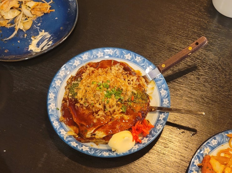  망원동 맛집 오코노미야키골드 야끼소바 부타이타메