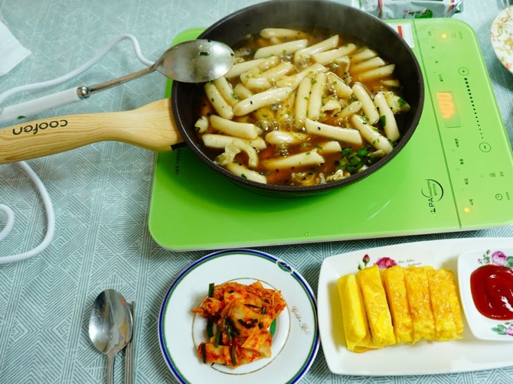 ​인체무해 쿠펜 대한민국 명품선정 쿠펜 인덕션프라이팬이 즉석떡볶이 다했네