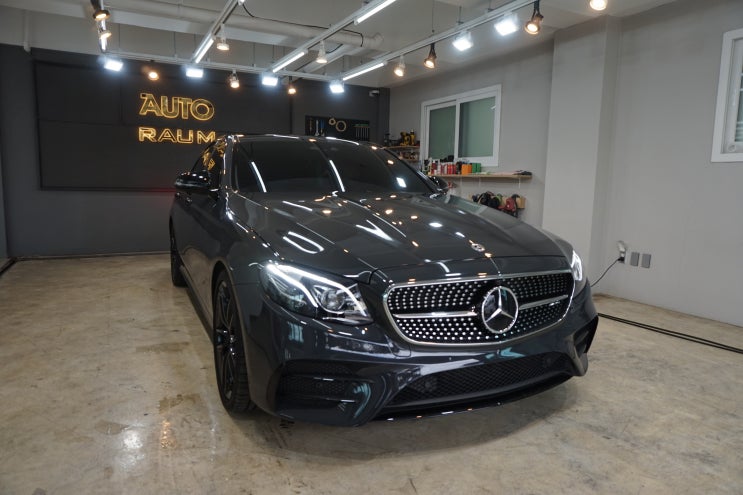 벤츠 E53 AMG 제주 전체랩핑은  아우토라움에서 - feat. 이노즈텍 슬레이트그레이