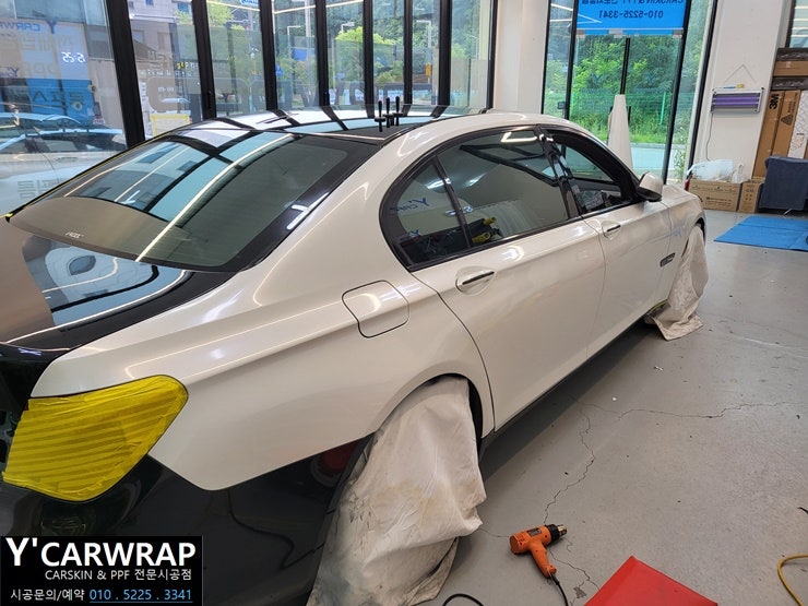 화성 동탄치동천로 / 랩핑 / 자동차 전체랩핑 / BMW / 7시리즈