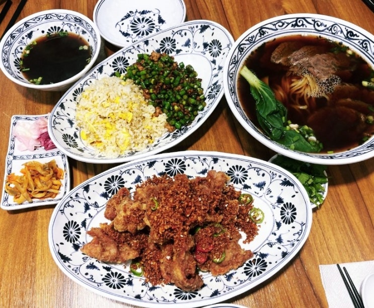  대만 현지 느낌의 우육면과 마약볶음밥 의정부맛집 진우육면가