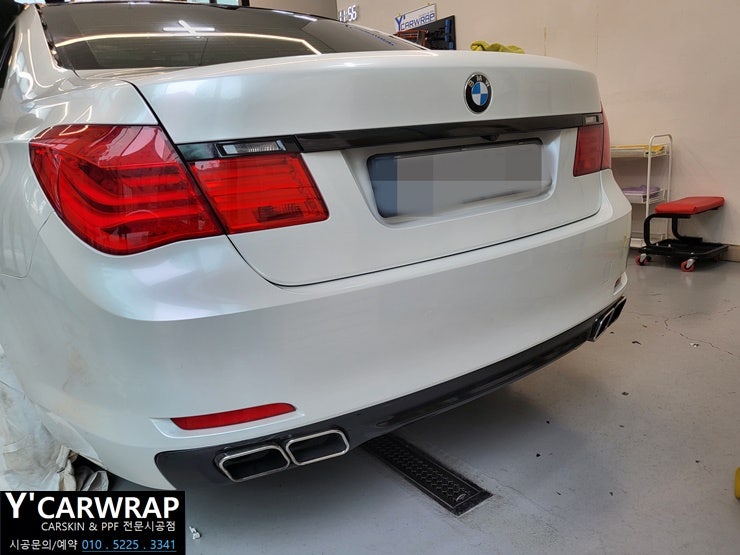 화성 동탄치동천로 / 랩핑 / 자동차 전체랩핑 / BMW / 7시리즈