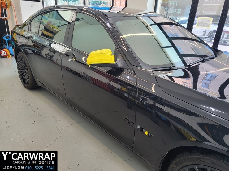 화성 동탄치동천로 / 랩핑 / 자동차 전체랩핑 / BMW / 7시리즈