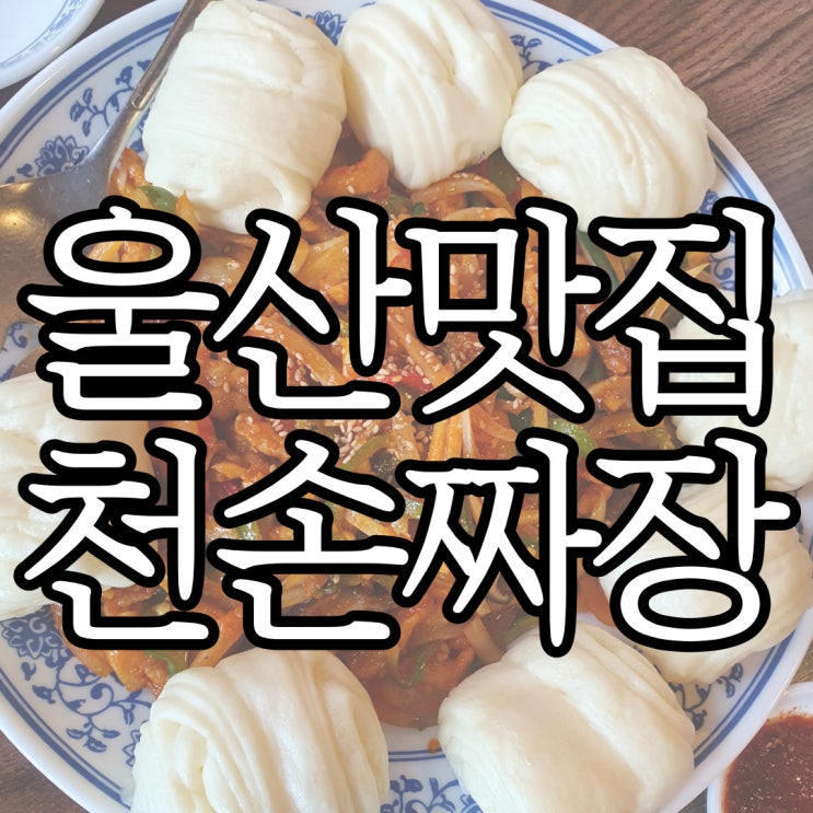  울산 개별 룸이 있는 중화요리 맛집 천손짜장 코스 후기