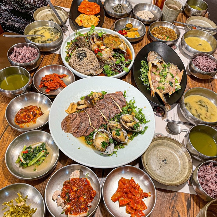  [시청역/명동] 한정식이 정말 맛있는 모임장소 추천, 맛집 “한가람 본점”