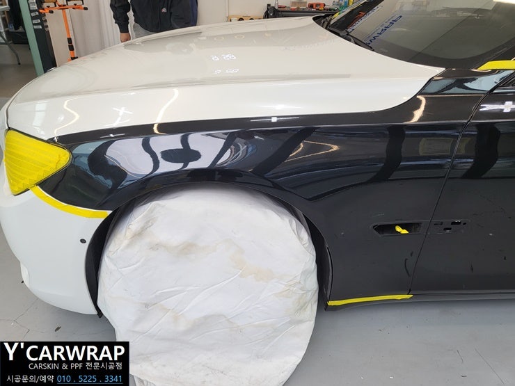 화성 동탄치동천로 / 랩핑 / 자동차 전체랩핑 / BMW / 7시리즈