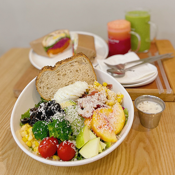 영등포타임스퀘어맛집 영등포샐러드 아메리칸트레이