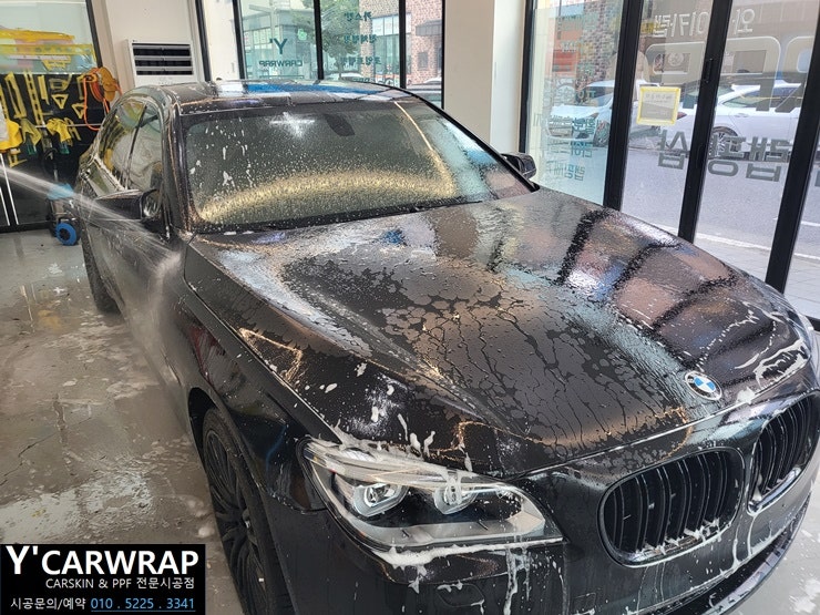 화성 동탄치동천로 / 랩핑 / 자동차 전체랩핑 / BMW / 7시리즈