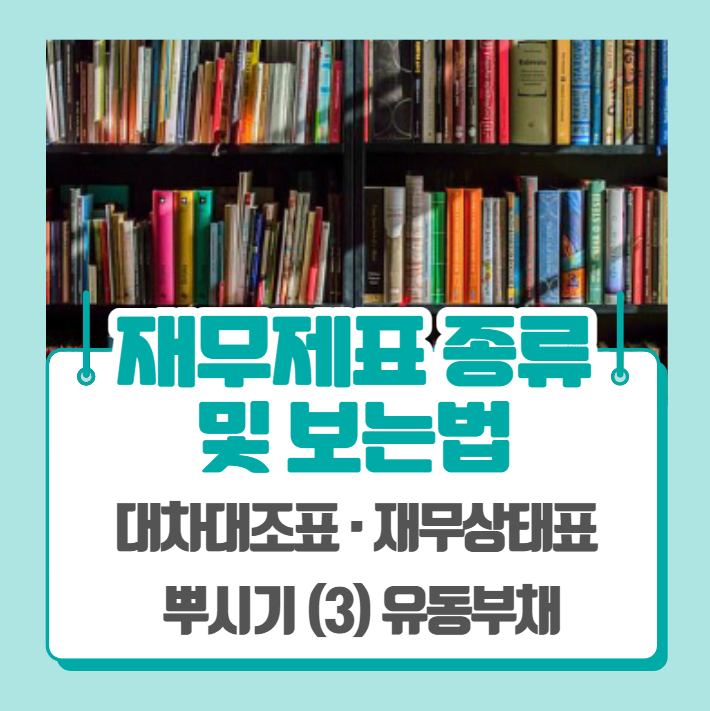  재무제표 종류 및 보는법 - 대차대조표, 재무상태표 (3)