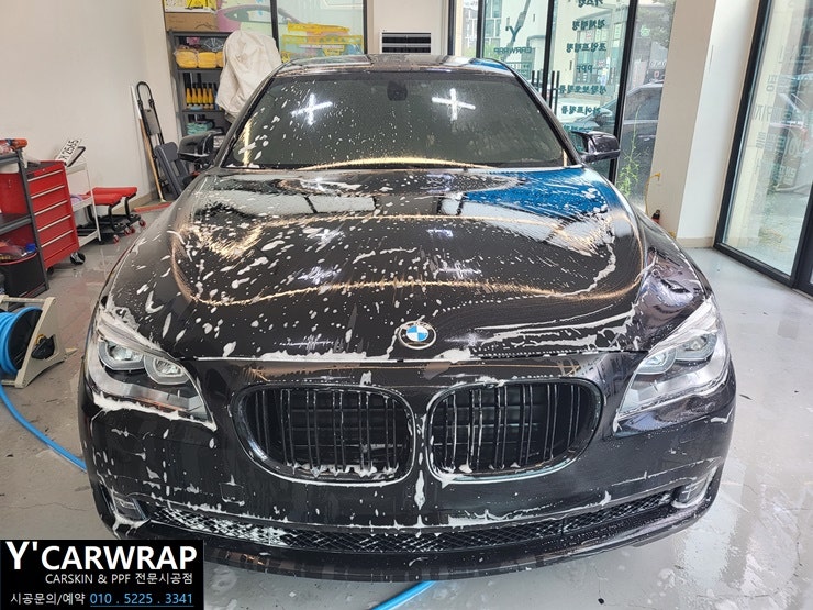화성 동탄치동천로 / 랩핑 / 자동차 전체랩핑 / BMW / 7시리즈