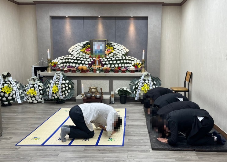  [천안 삼거리국화원 장례식장] 4남1녀의 아버지 장례후기