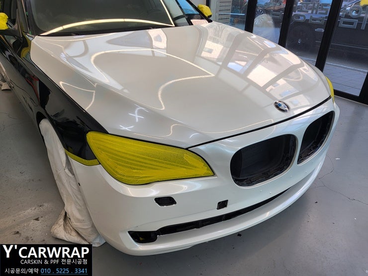 화성 동탄치동천로 / 랩핑 / 자동차 전체랩핑 / BMW / 7시리즈