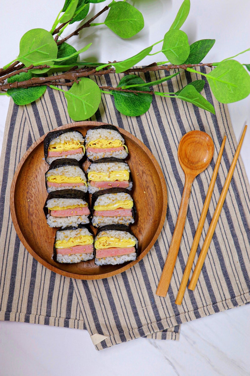 남자친구 도시락 하와이 스팸 무스비 사각김밥 틀 없이 스팸스무비 만들기